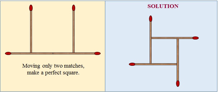 Given puzzle with solution
